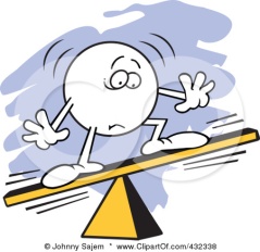 432338-Royalty-Free-RF-Clipart-Illustration-Of-A-Moodie-Character-Unbalanced-On-A-Board